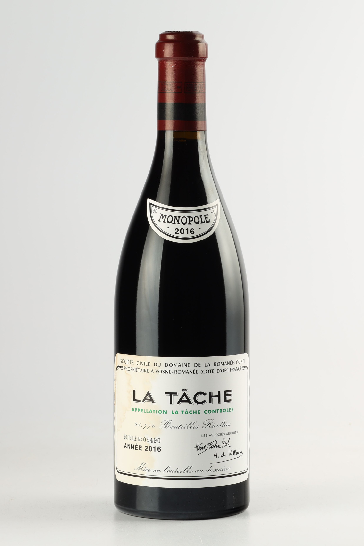Domaine De La Romanee Conti 2016, La Tache