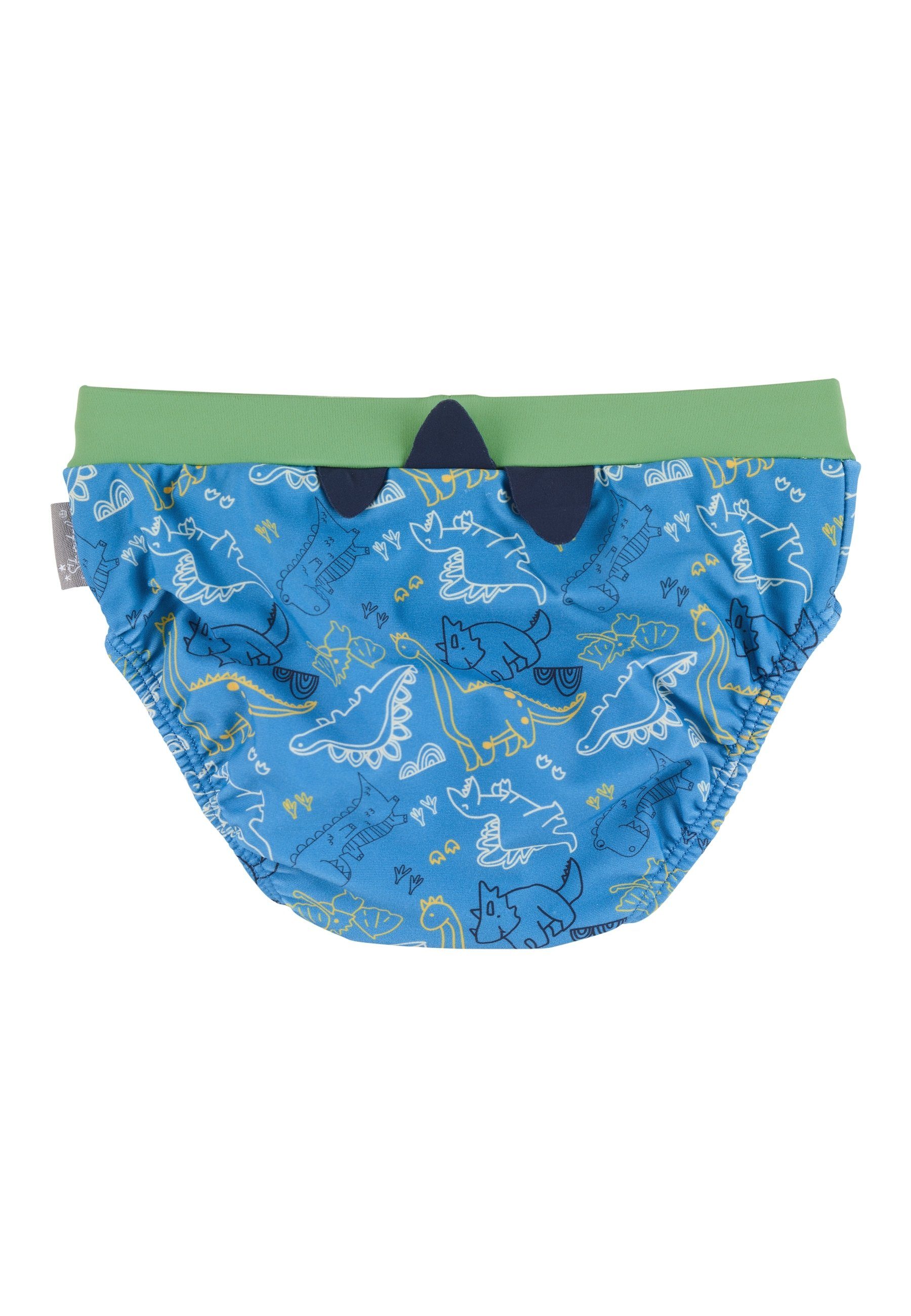 Sterntaler® Badehose Badehose Dino (1-St., Baby Schwimmshorts mit Windelfutter, Badeshorts Kinder) Baby Badehose mit Kordel zur Weitenregulierung, Badepants