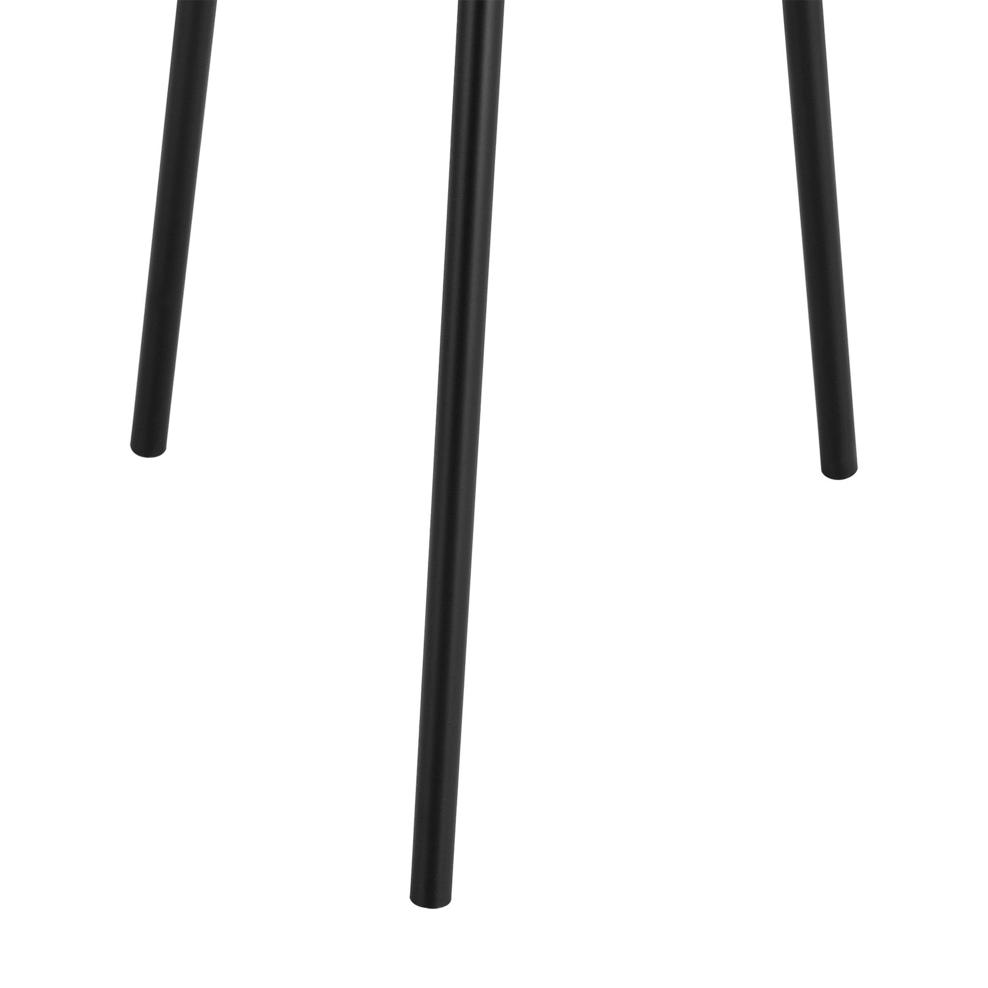 en.casa Blumenständer (2 St), Dalhem Blumenkübel 2er Set, Metall, schwarz