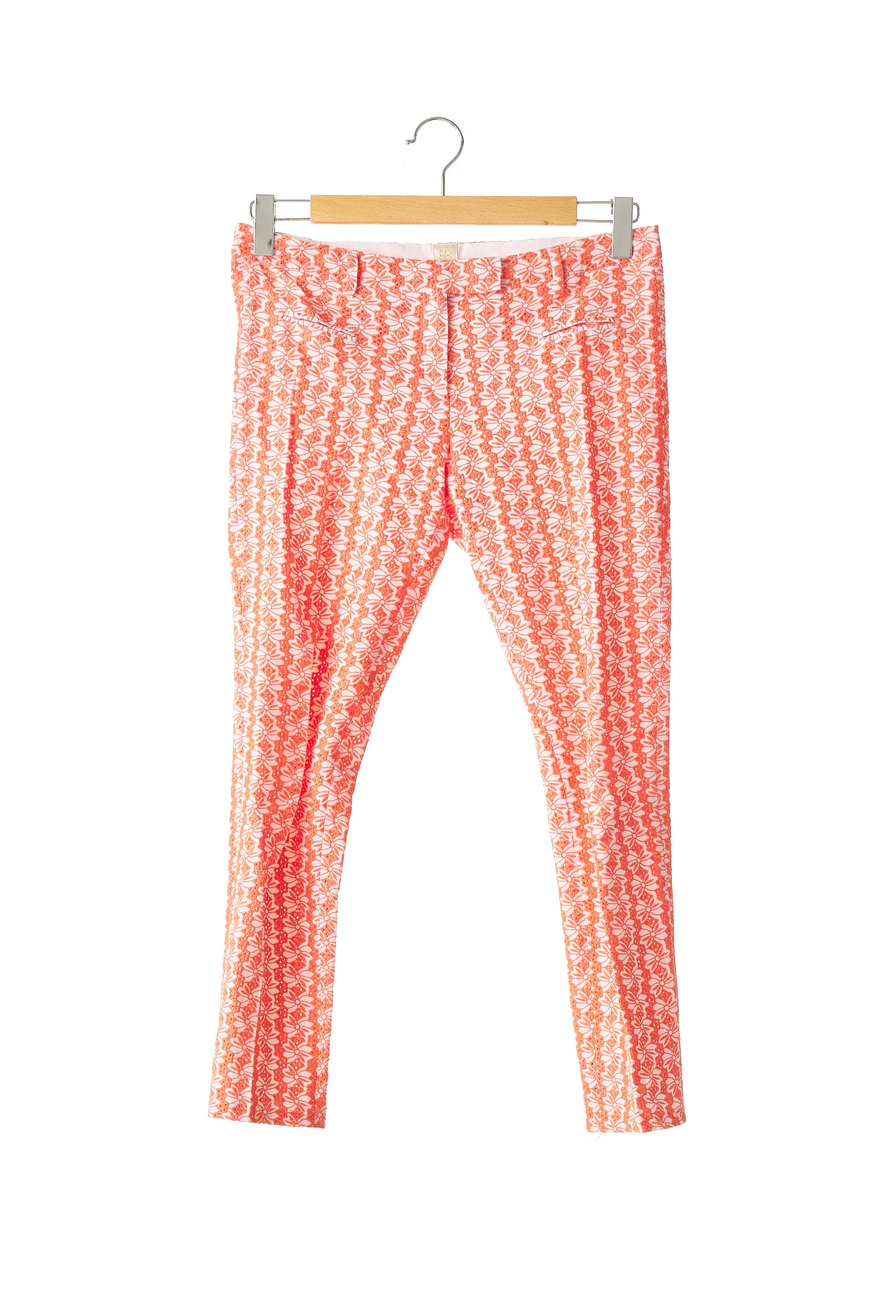 True Religion Pantalons Droits Femme couleur orange