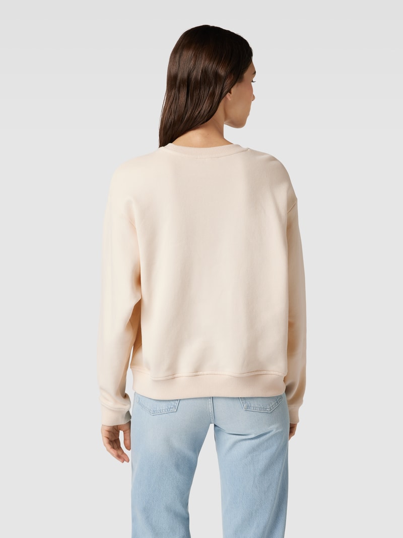 Sweatshirt mit Motiv-Print in offwhite