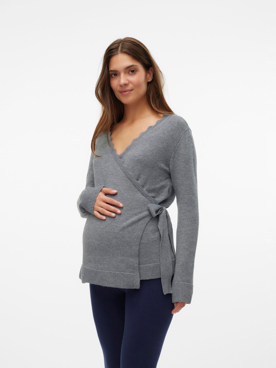 Umstands-Strickjacke