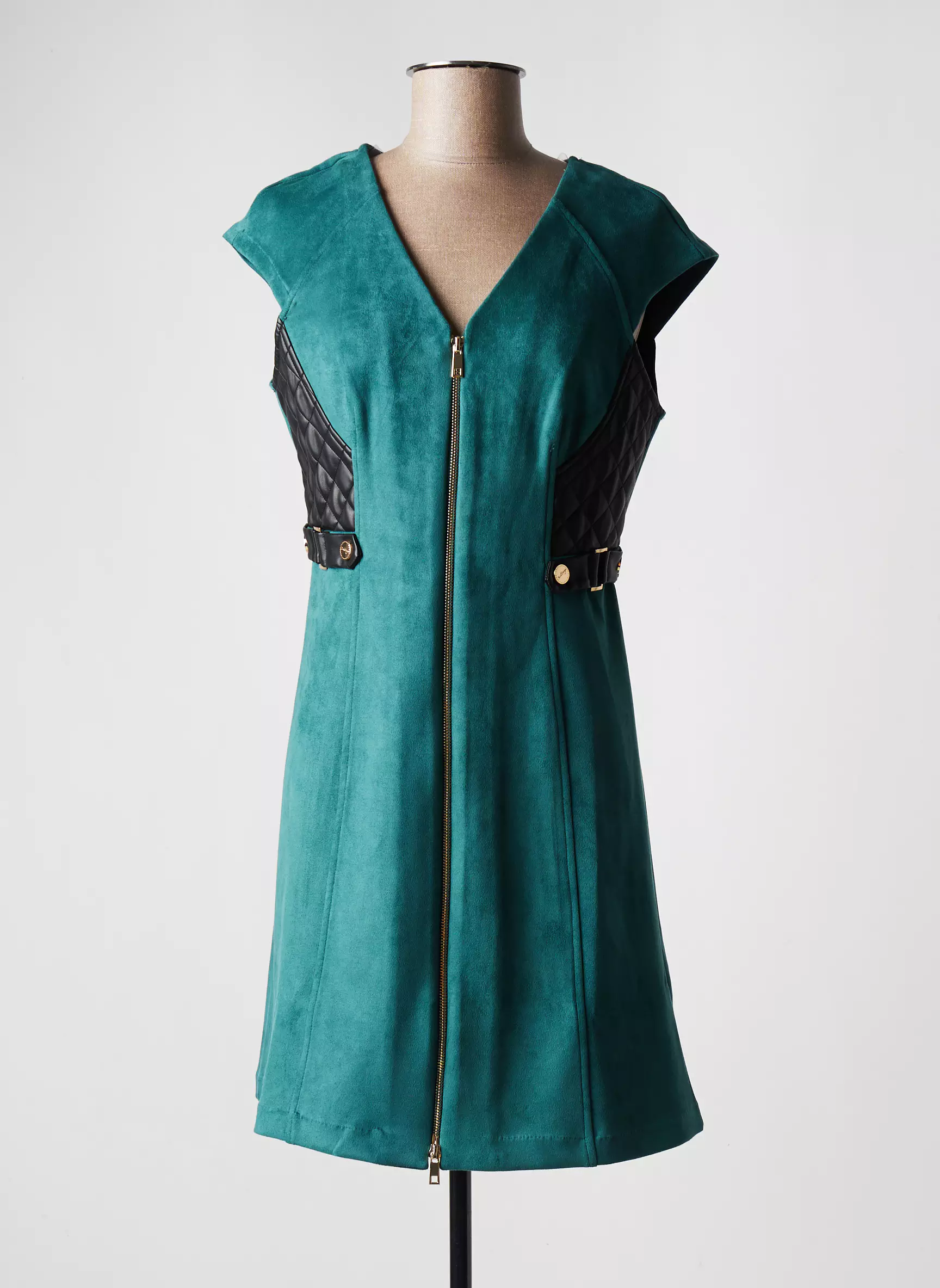 Jus D Orange Robes Courtes Femme couleur vert