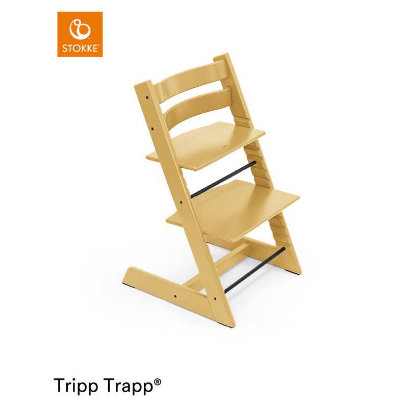 Chaise haute Tripp Trapp moutarde Stokke