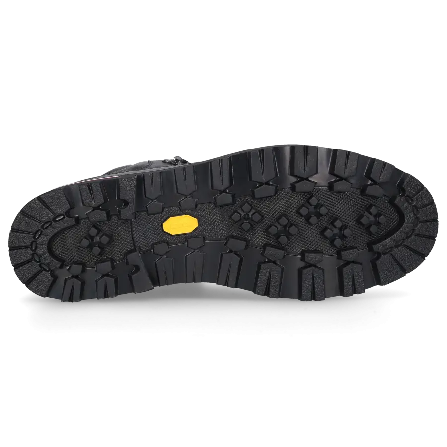 Moncler - Schnürboots PEKA TREK Kalbsleder - schwarz