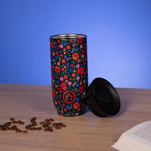 540ml Bourget red mug