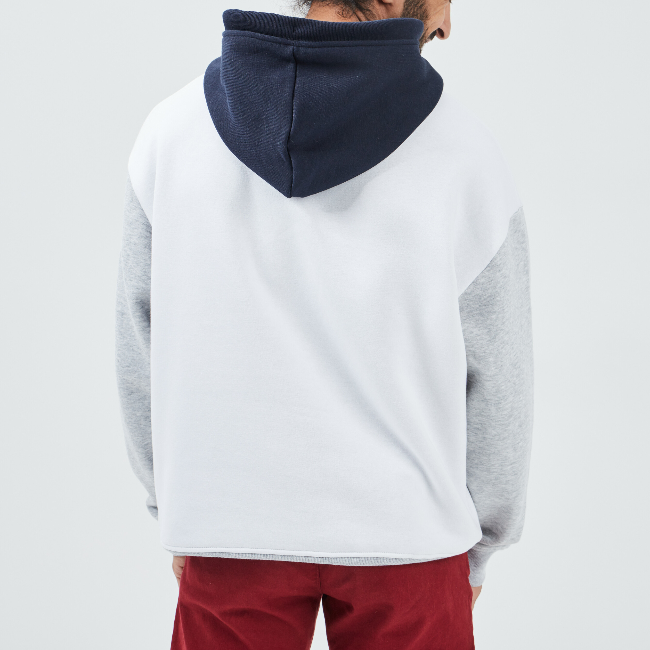 Sweat à capuche hoodie Creeks ivoire homme | La Halle