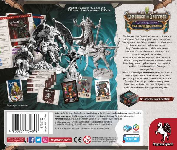 Chroniken von Drunagor: Neue Helden & neue Monster (Erw.)