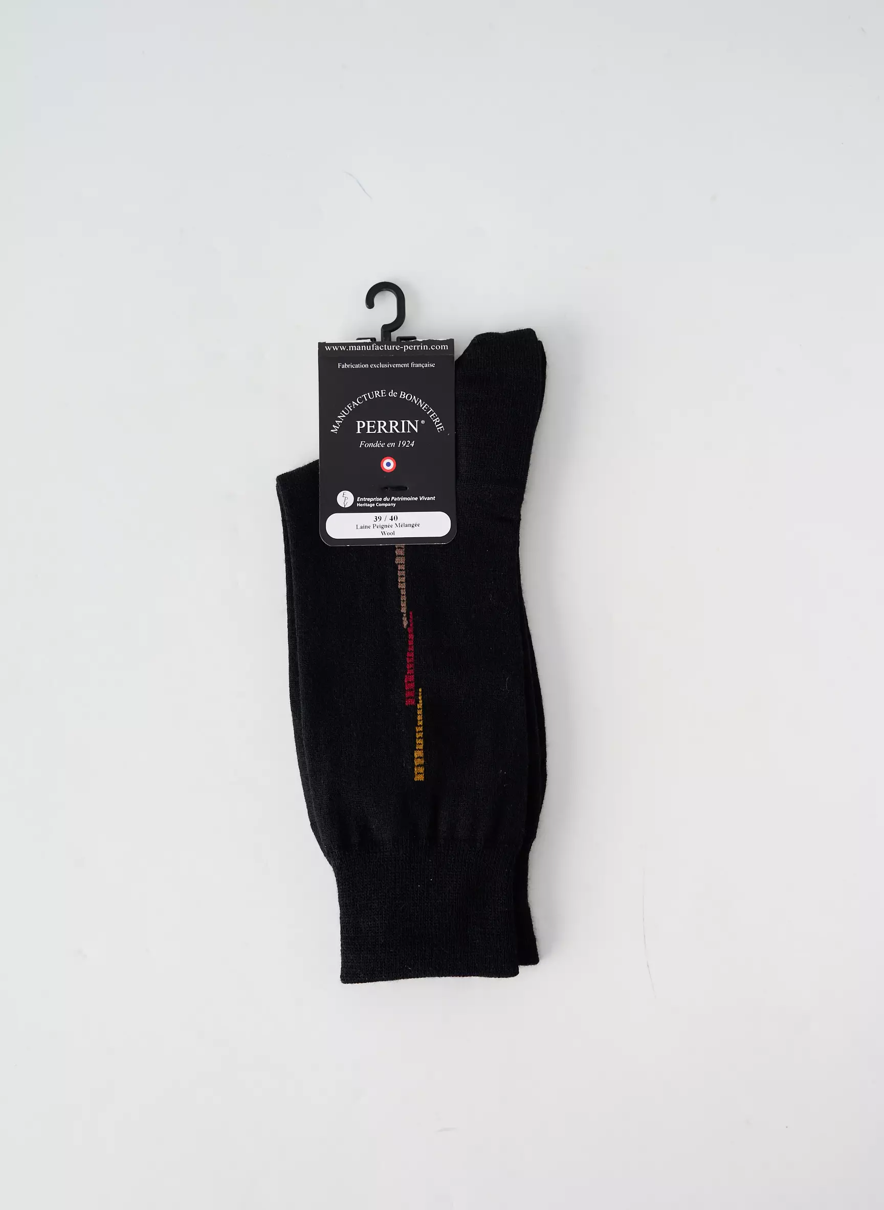 Perrin Chaussette Homme couleur noir