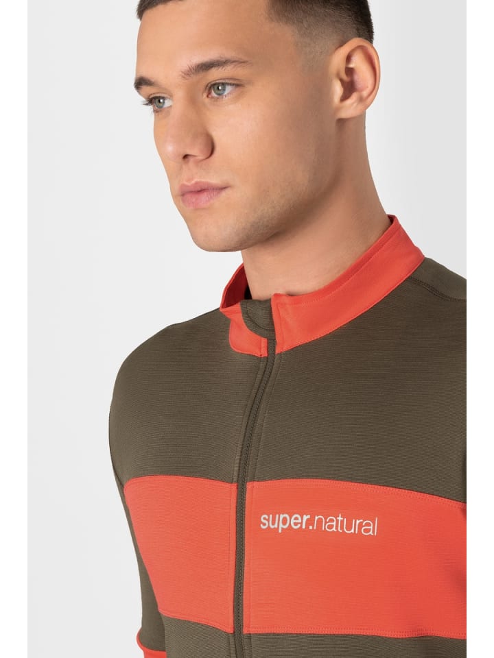 super.natural Merino Fahrradtrikot M GRAVIER CAMISA in braun günstig kaufen