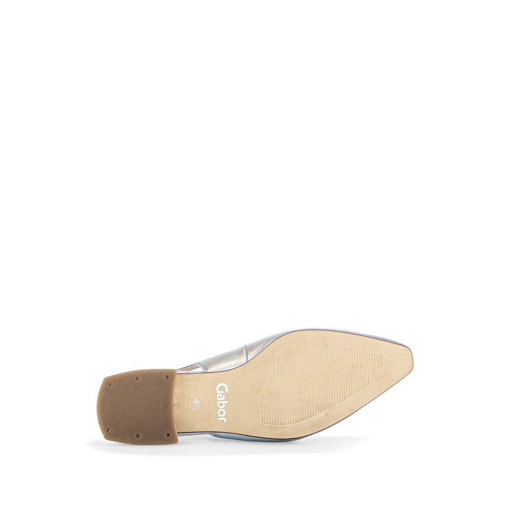 Gabor comfort Slingpumps silber