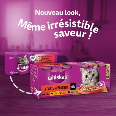 Sparpaket Whiskas La Carte 24 x 390 / 400 g