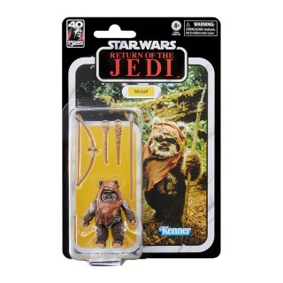 Star Wars Episode VI 40th Anniversary Black Series Actionfigur Wicket 15 cm