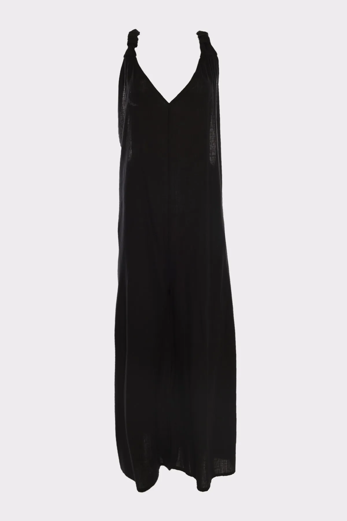 Trendyol Collection  Schwarzer, gewebter, geraffter Overall aus 100 % Baumwolle TBESS21TU0269