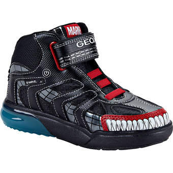 Geox J Grayjay Boy Sneaker High in schwarz