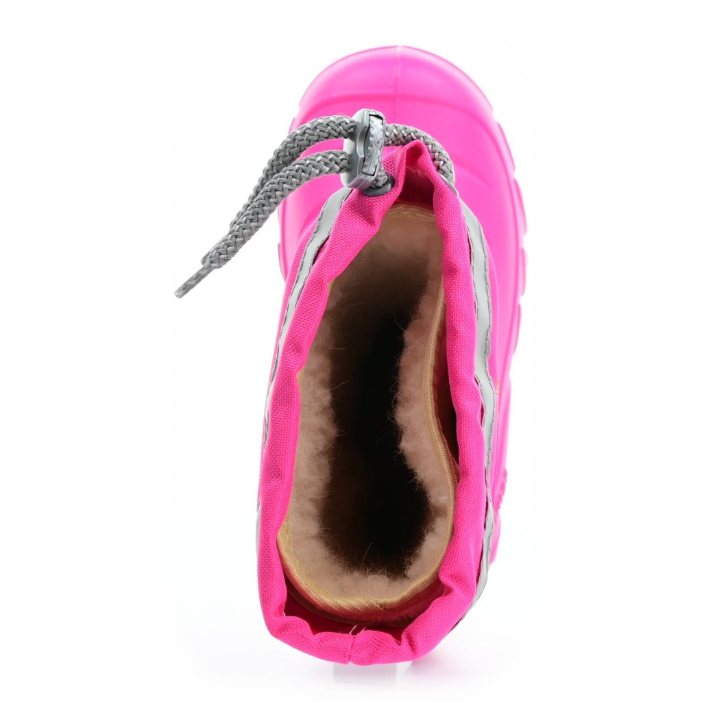 Demar Mammut Rosa mit Wollfutter Gummistiefel
