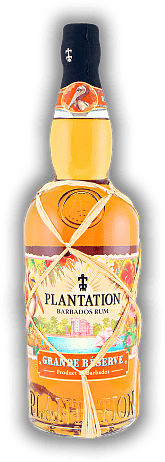Plantation Barbados Rum Grande Reserve 1,0 Liter Plantation Barbados Rum Grande Reserve 1,0 Liter Entdecken Sie die Karibik, kosten Sie das Paradies. 1	 Liter - Vol 40%