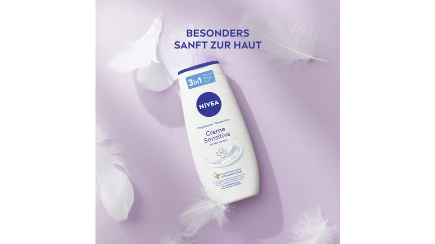 NIVEA Pflegedusche Creme Sensitive ph skin neutral 250 ml