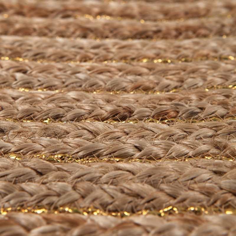 Tapis jute rond 140cm ABHA