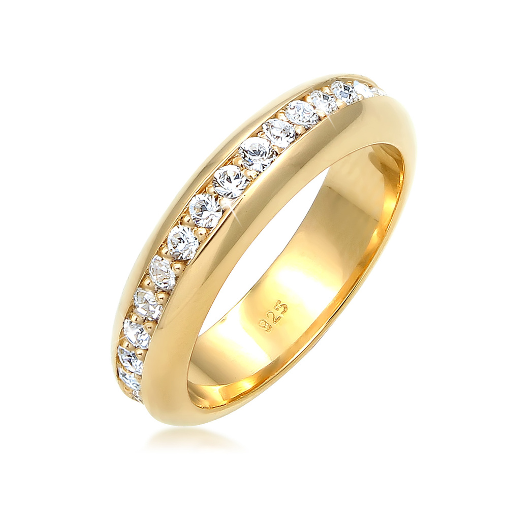 Elli PREMIUM Elli PREMIUM Bague Cristaux Bague Femme - (925/1000) Argent Bague