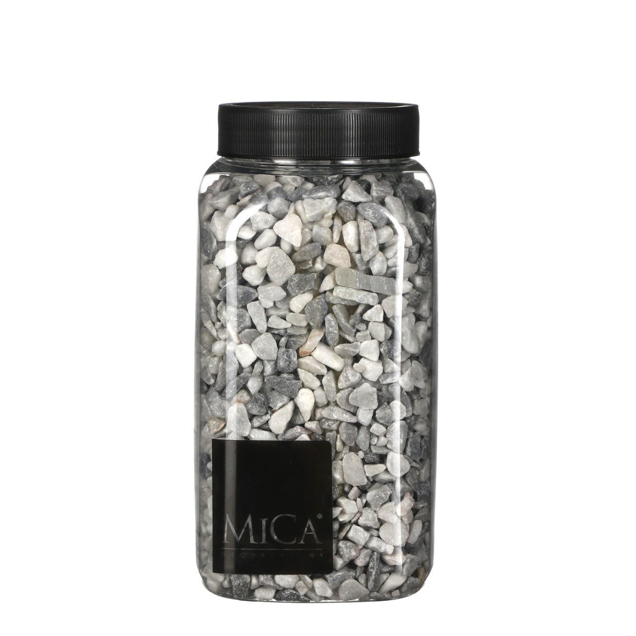 Mica Decorations Dekosteine Mica Deko Steine hellgrau 650 ml
