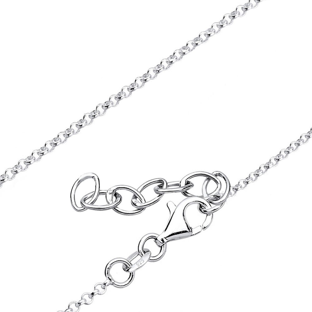 Elli Elli by Julie & Grace Collier Femme Choker Basic en Argent Sterling, Collier ras  collier