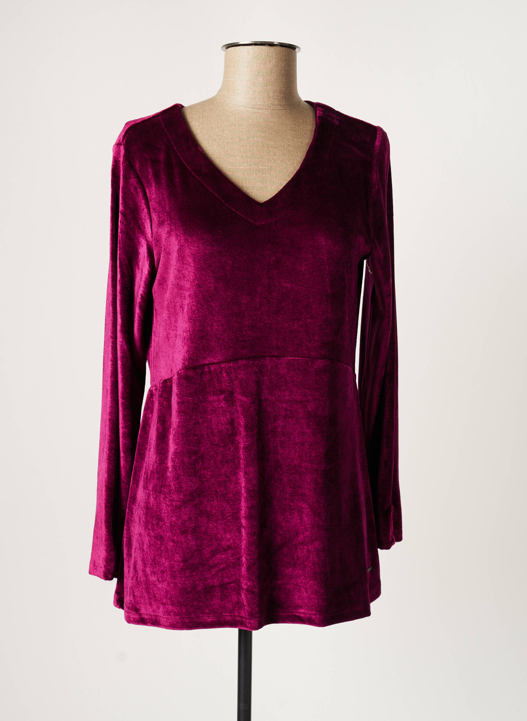 L Atelier D Anna Tuniquemanchelongue Femme couleur violet