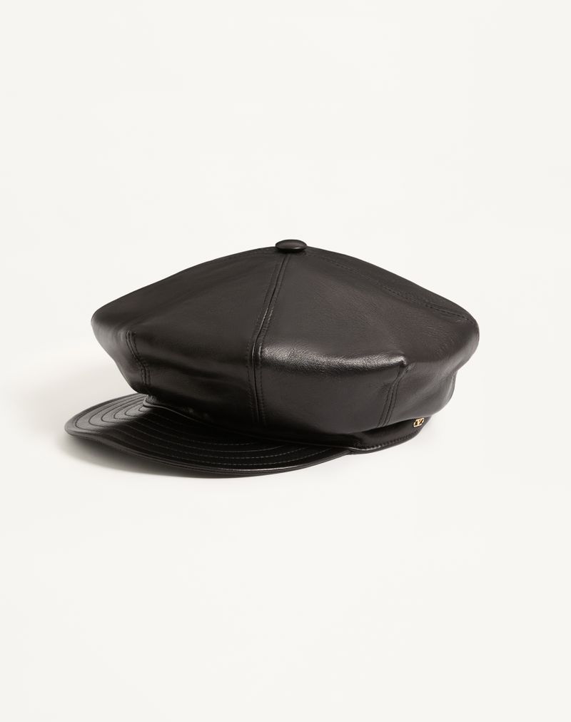 Valentino Garavani VLogo Signature Læder Beanie