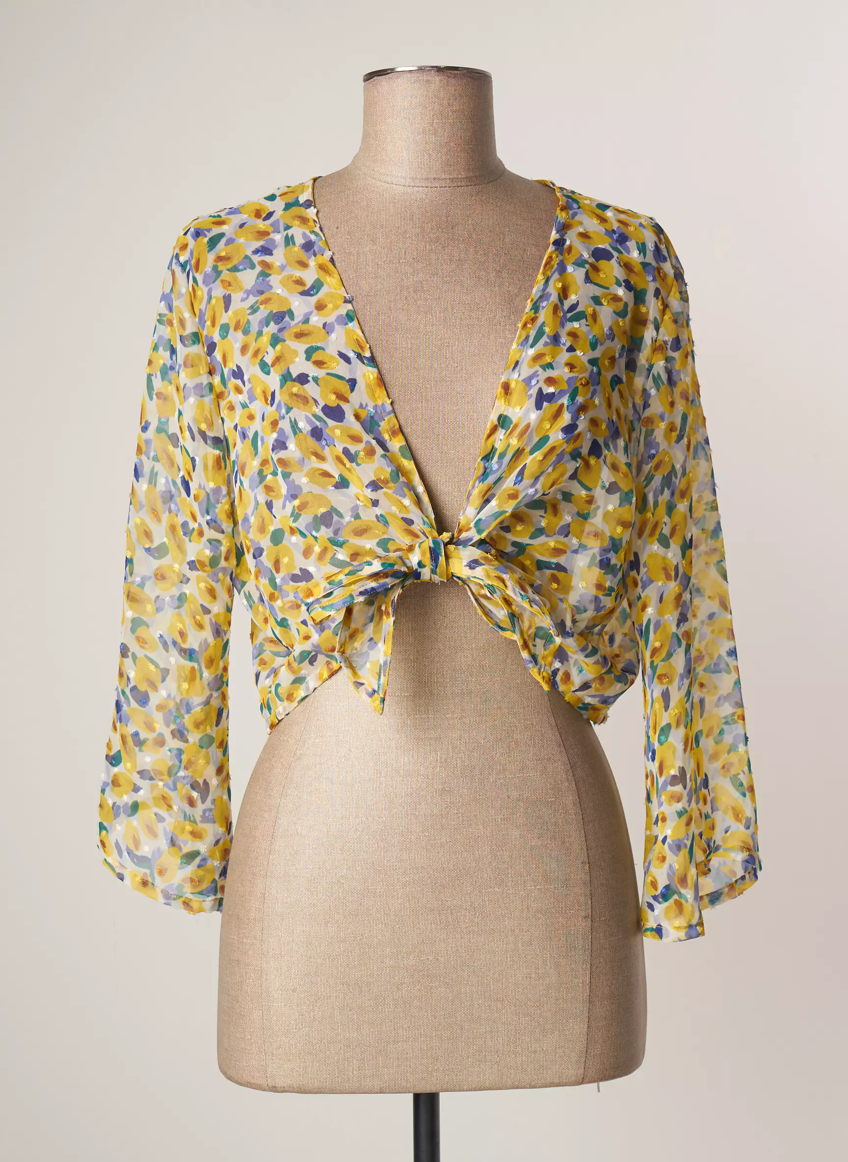 Paul Brial Vestecasual Femme couleur jaune