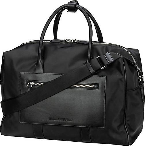 Karl Lagerfeld Weekender K/Ikonik 2.0 Nylon Weekender