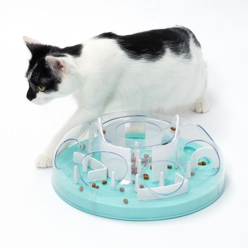 TIAKI Intelligenzspielzeug Coliseum für Katzen