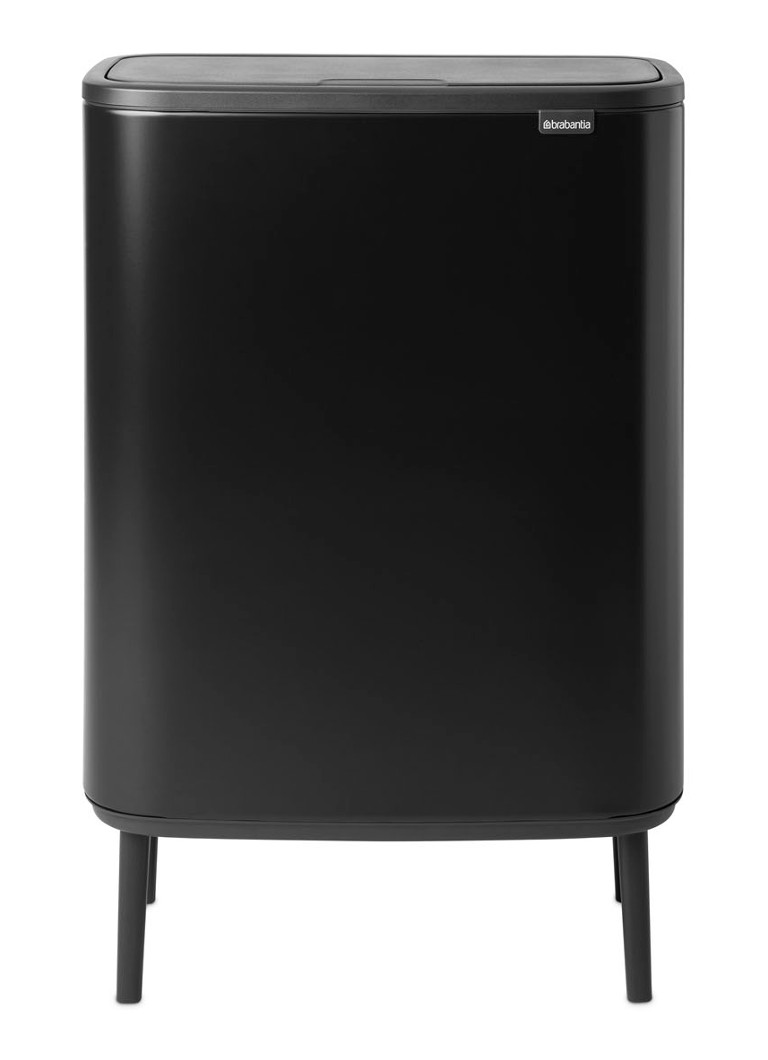 Brabantia Bo Touch Bin Hi -roskakori kannella jaloilla 60 litraa