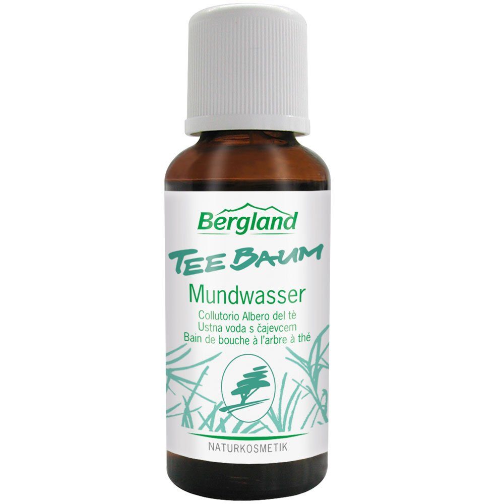 Bergland-Pharma GmbH & Co. KG Mundwasser, Teebaum bio, 30 ml
