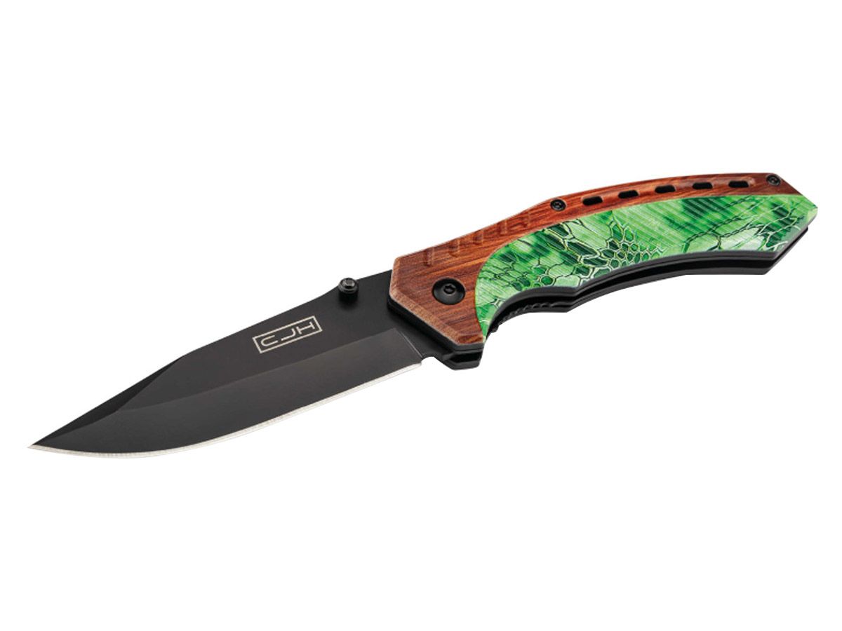 Homeij Herbertz Wood Camo Taschenmesser