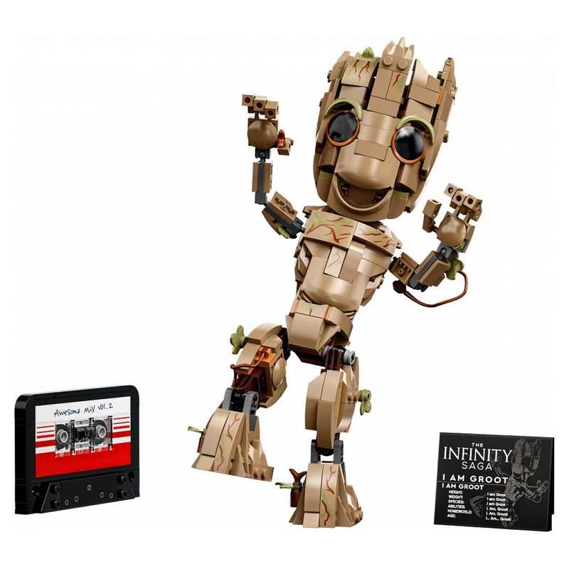 76217 Je s'appelle groot LEGO Marvel Super Heroes