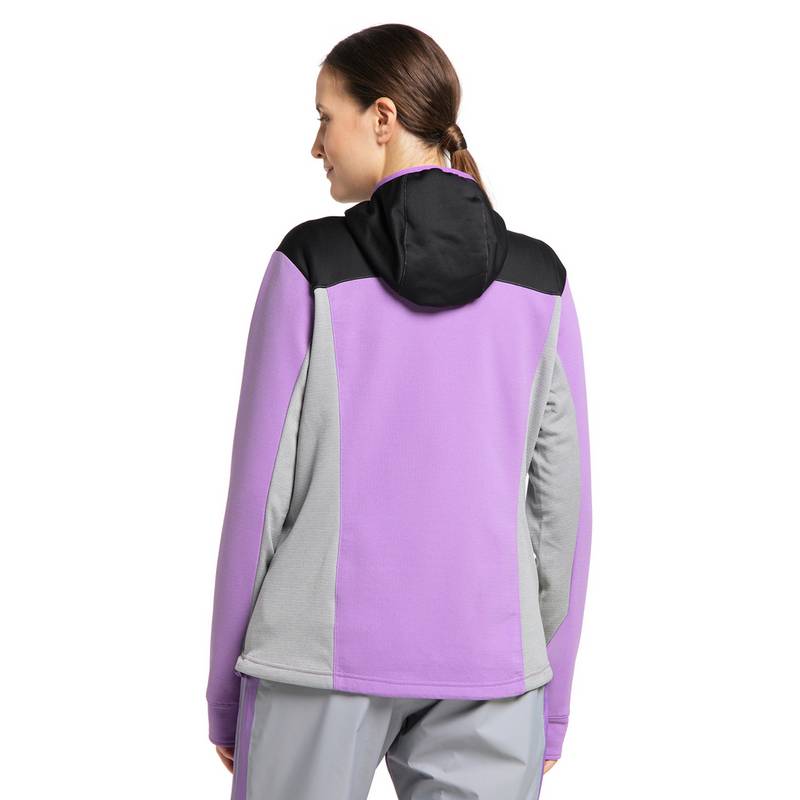 Haglöfs Vassi Mid Hood Fleecejacke Damen