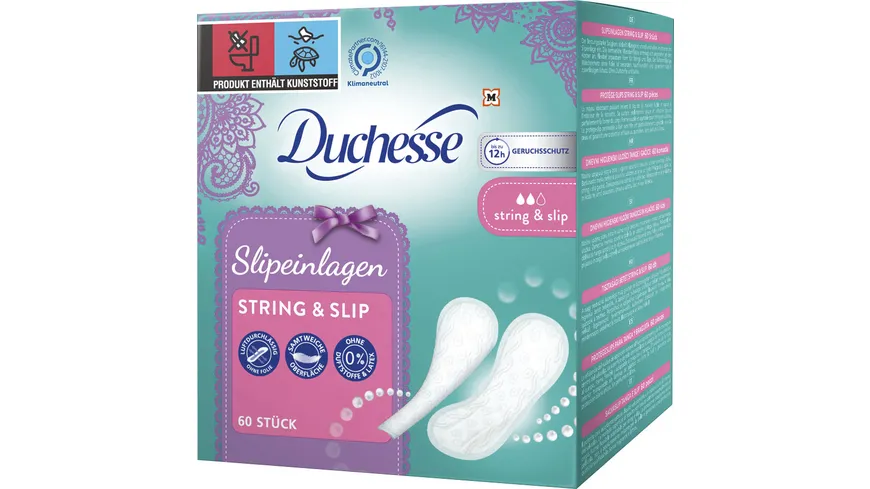 Duchesse Slipeinlagen String & Slip