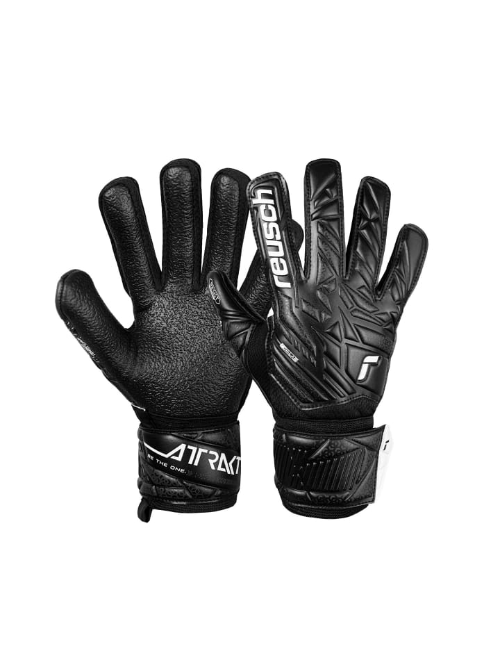 Reusch Torwarthandschuhe Attrakt Resist Junior in 7700 black günstig kaufen