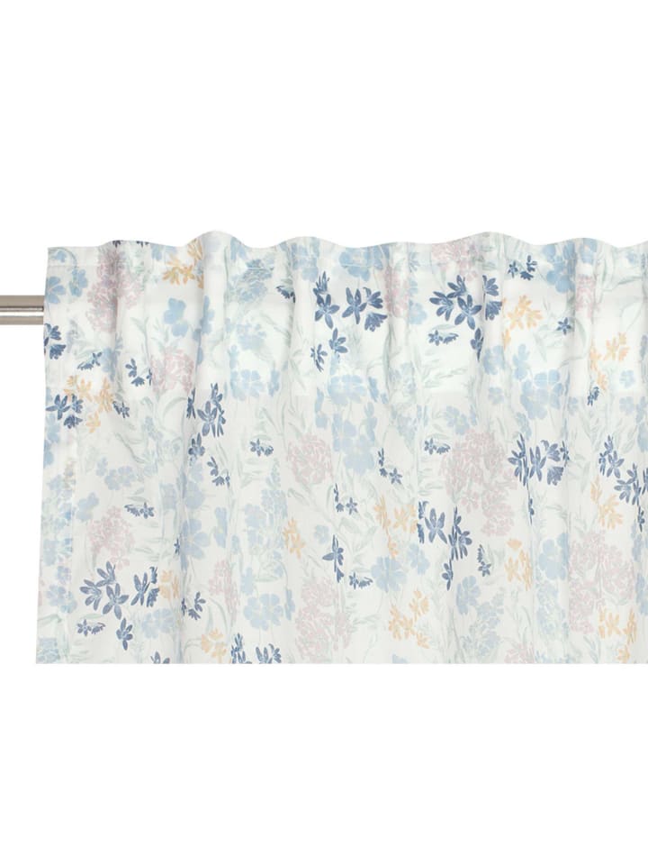 ESPRIT Transparenter Schlaufenvorhang LEYLA in Blau günstig kaufen 130x250 cm