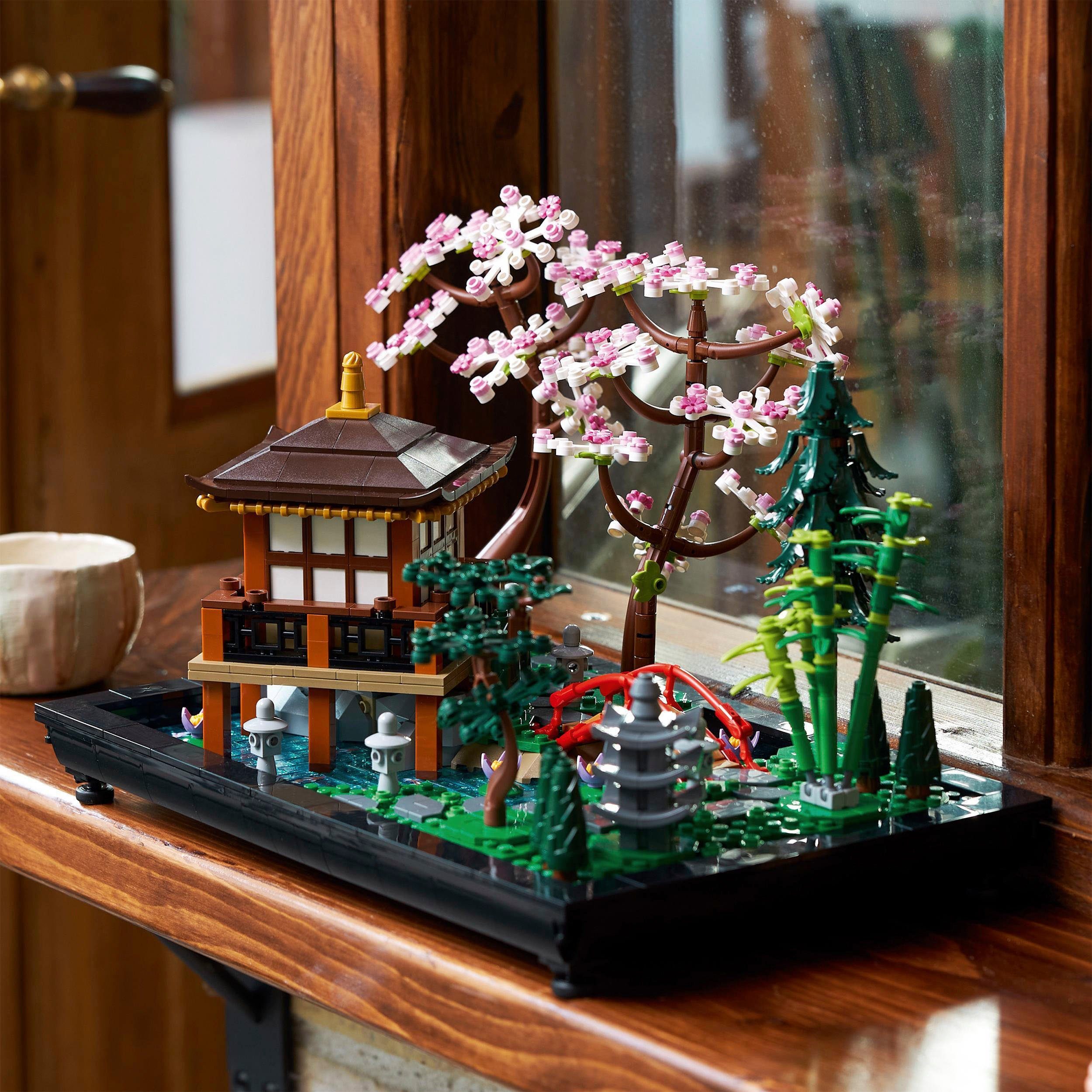 LEGO® Konstruktionsspielsteine Garten der Stille (10315), LEGO® Icons, (1363 St), Made in Europe