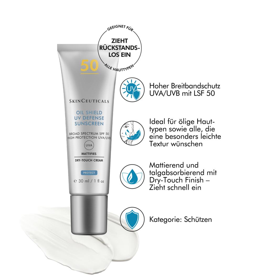 Oil Shield UV Defense Sunscreen LSF 50