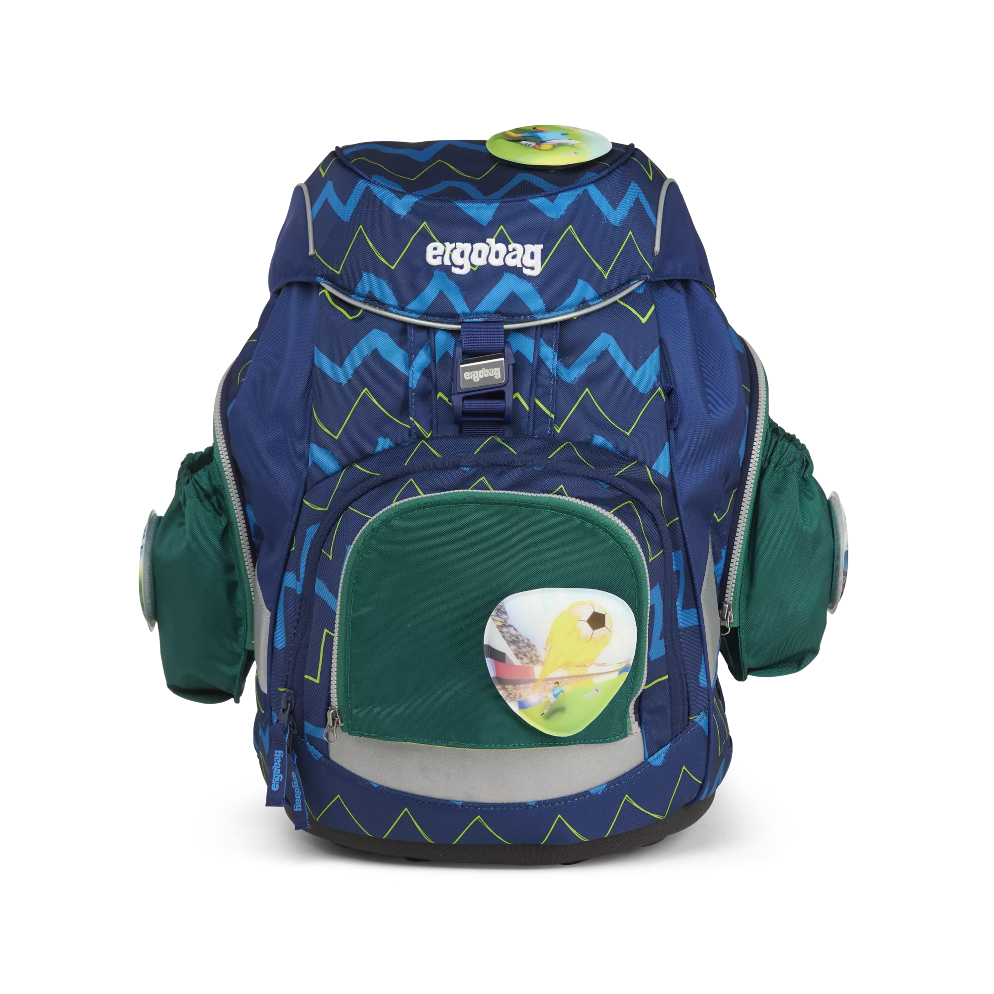 ergobag Seitentaschen Zip-Set Grün