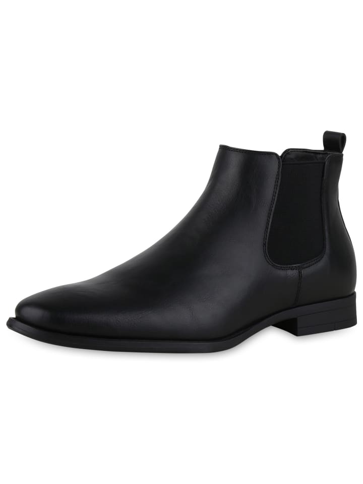 VAN HILL Chelsea Boots Zane in Schwarz günstig kaufen