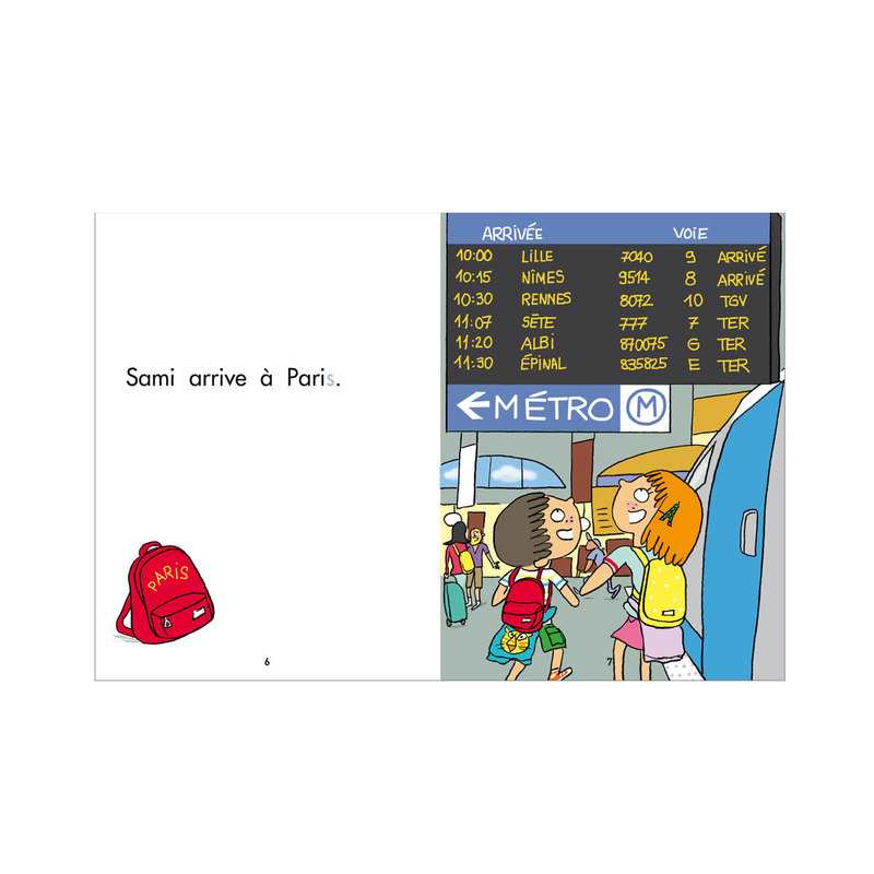 Livre Sami et Julie Sami à Paris - Hachette Education