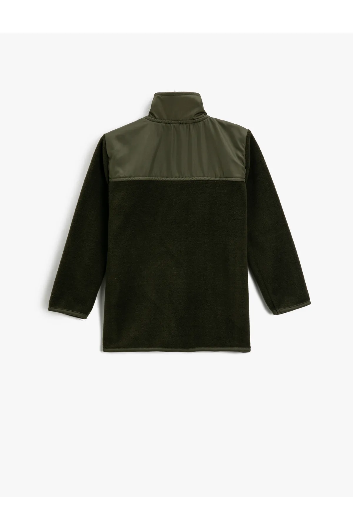 Koton  Fleece-Sweatshirt mit Reißverschluss und Stehkragen