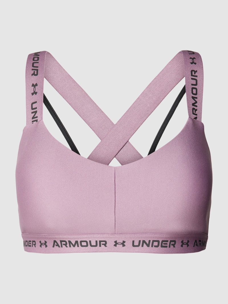 Bralette mit Label-Details in mauve