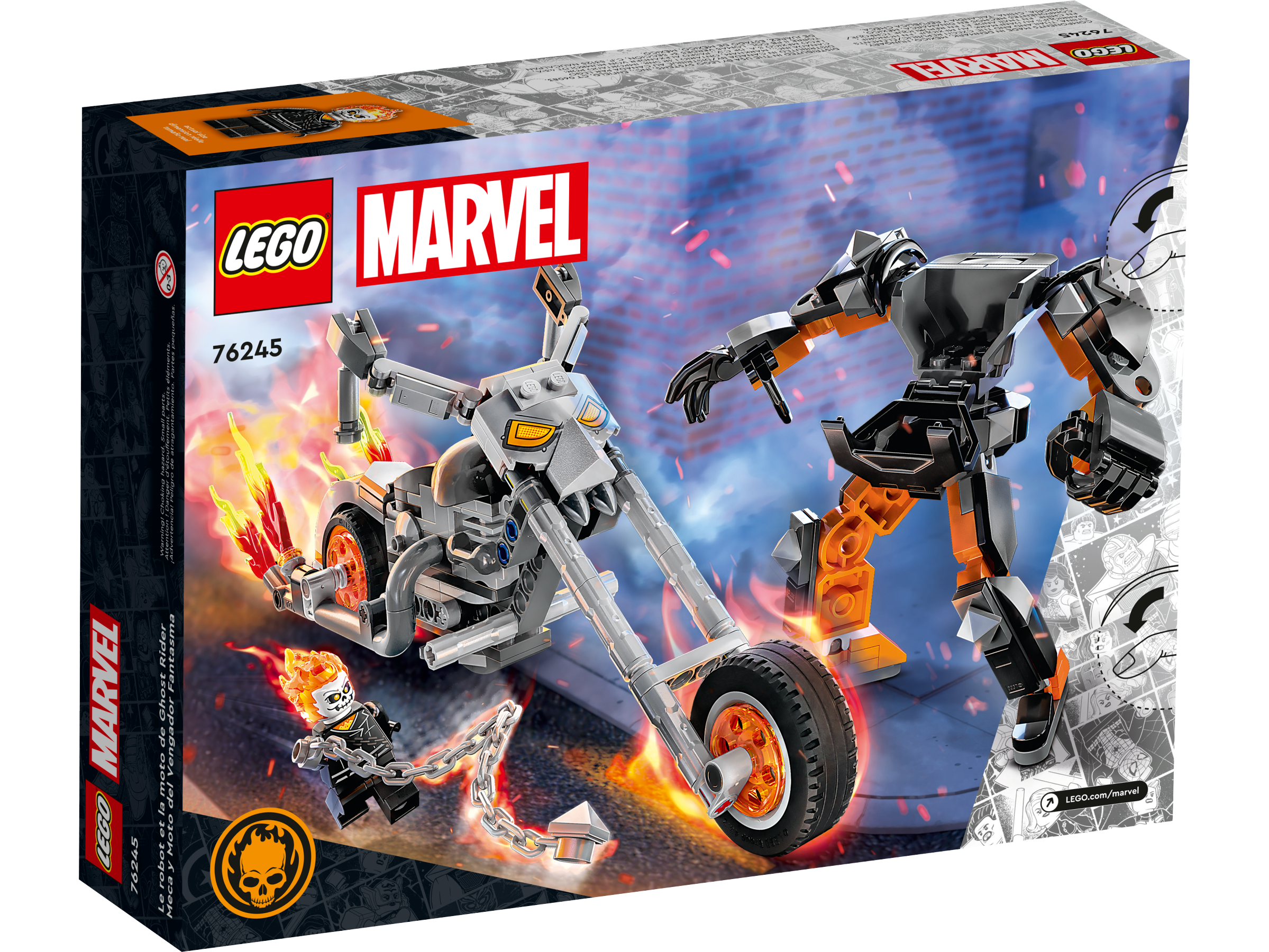 Ghost Rider mit Mech & Bike 76245