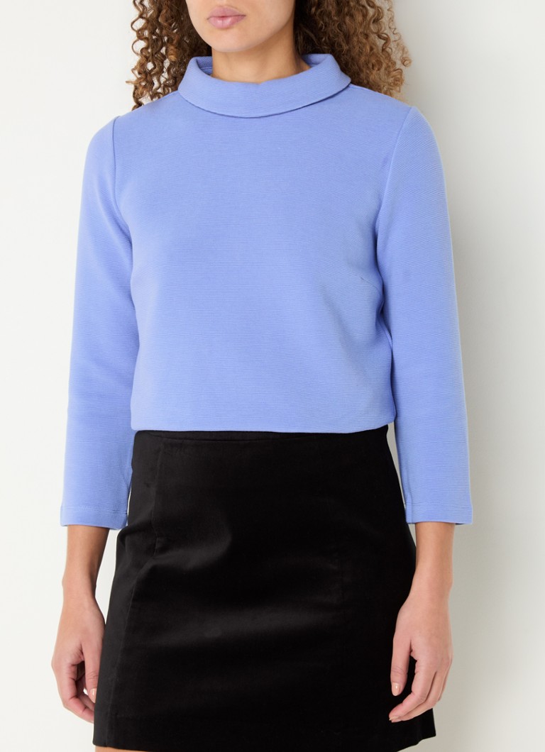 Top a maglia fine Hobbs Tali con collo alto