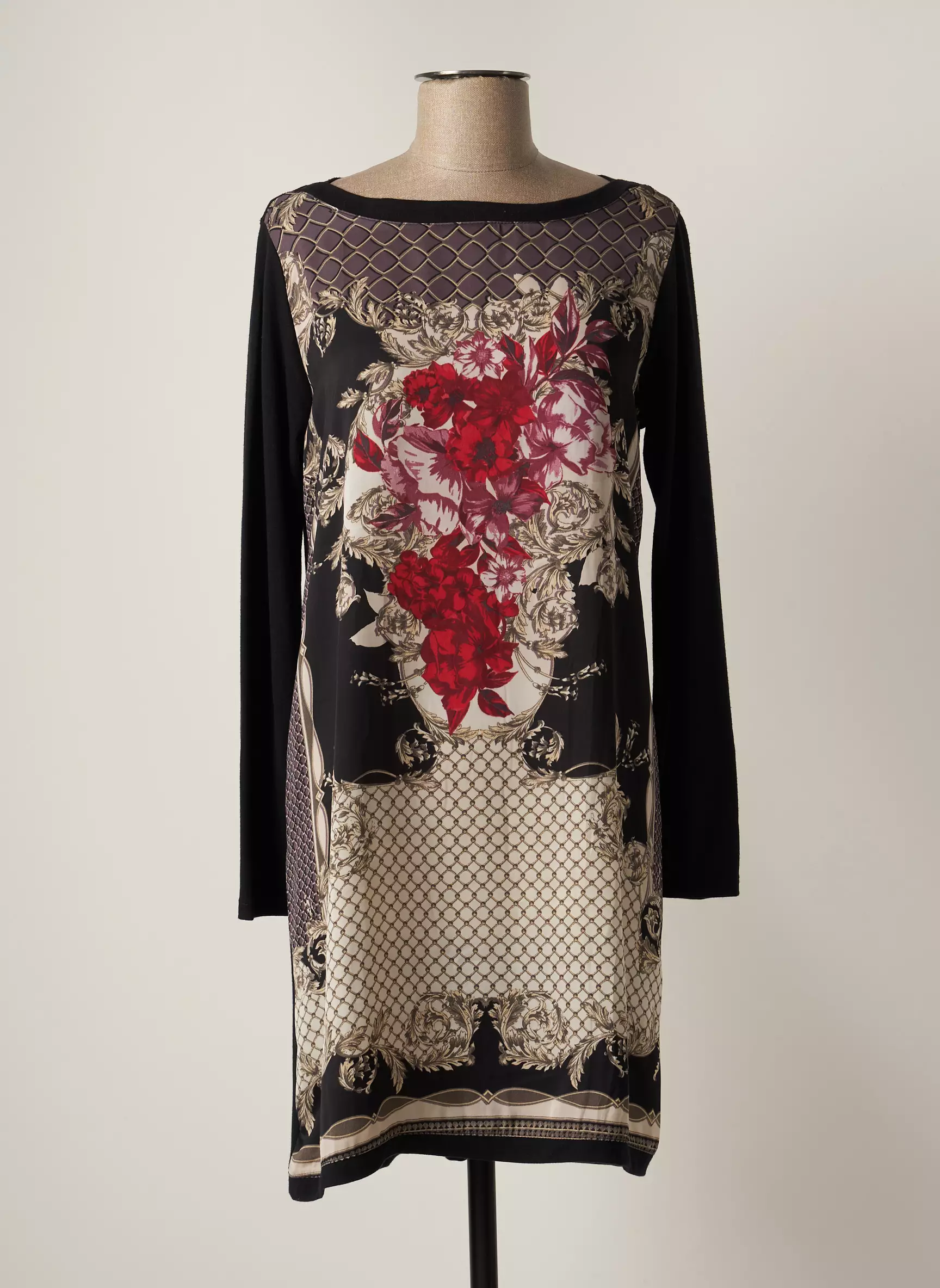 Poussiere D Etoile Robes Mi Longues Femme couleur noir