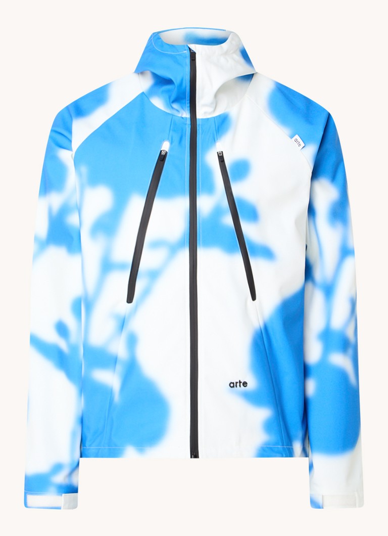 Arte Antwerp Softshell jacket with hood and print